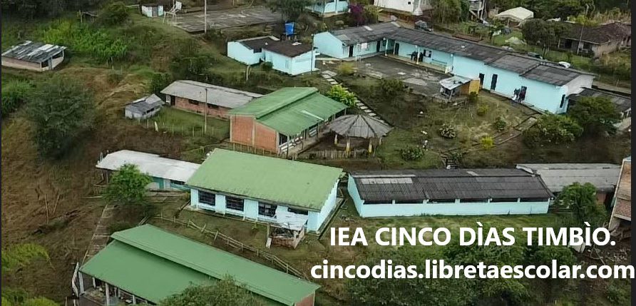 INSTITUCIÓN EDUCATIVA AGROPECUARIA CINCO DÍAS TIMBÍO